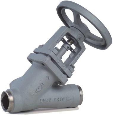 KSB: NORI-40-Faltenbalgventil für Wärmeträgertechnik.