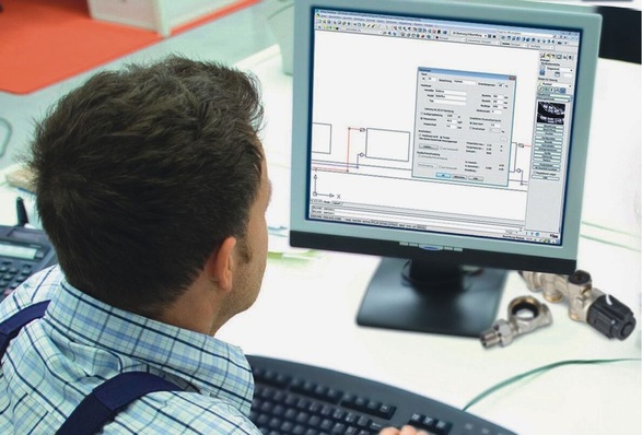 Wilo: Die liNear-Rohrnetzberechnung wurde für Geniax angepasst.