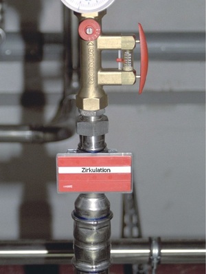 Taconova: Setter Bypass SD zum Einregulieren von ­Zirkulationsanlagen.