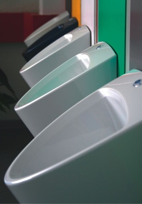 Saniku: Wasserlose Urinal Culu One.