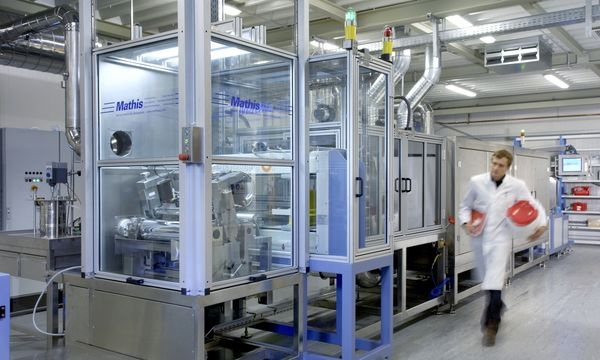 Beschichtungsanlage für Lithium-Akkumulatoren am ISIT.