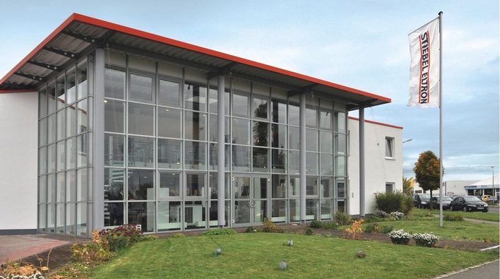 Das neue Stiebel-Eltron-Vertriebszentrum Ost.