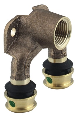 Abb. 1 Durchströmte Wandscheiben sind der Schlüssel für einen hygienisch optimalen Wasseraustausch bis direkt an die Zapfstelle. Zudem sind die Druckverluste deutlich niedriger als beispielsweise bei einer T-Stück-Installation.