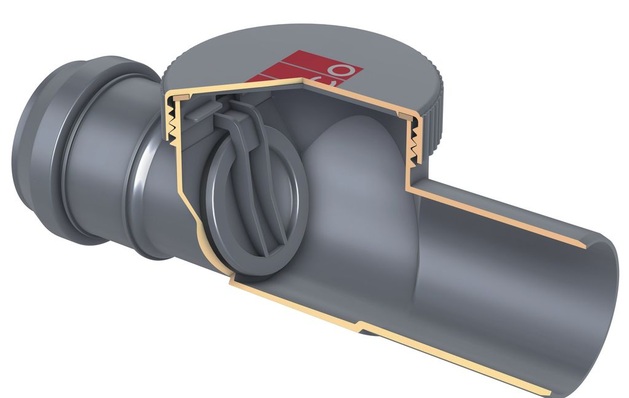 ACO Haustechnik: Rückflusssicherung Triplex-K-0 DN 50.