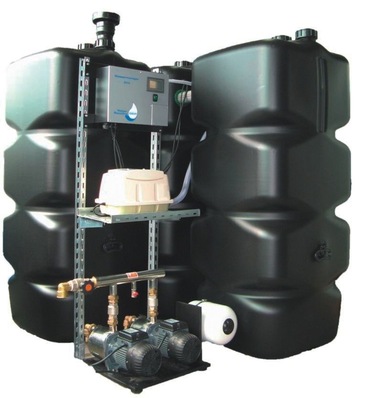 Dehoust: Grauwassernutzungsanlage in Modulbauweise.