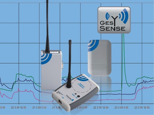 Gesytec: GesySense Funk-Sensorsystem zur Fernüberwachung.