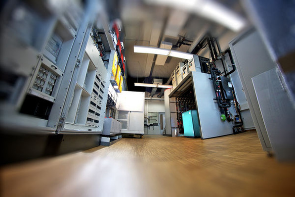 Das SmartEnergyLab ist ein Simulator für mögliche Energiesysteme von Häusern. (Quelle: Fraunhofer ISE)