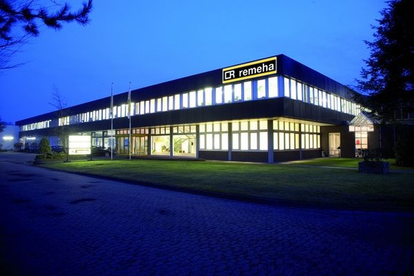 Remeha-Firmengebäude in Emsdetten. (Quelle: Remeha)