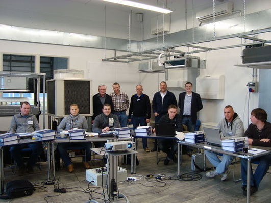 Neuer Airwell-Schulungsraum in Frankfurt.