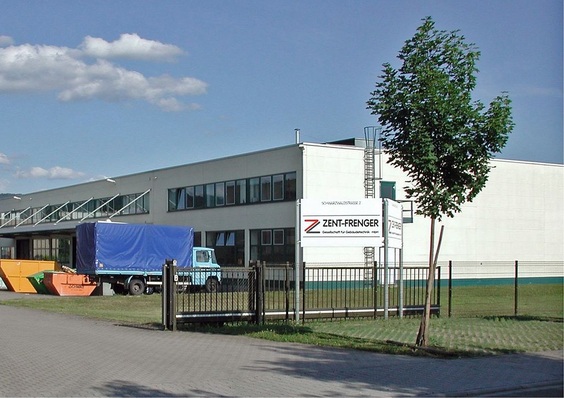 Zent-Frenger-Firmenzentrale in Heppenheim.