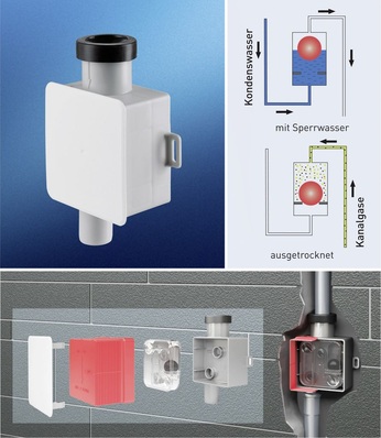 Dallmer: Kondensat-Siphon 138.