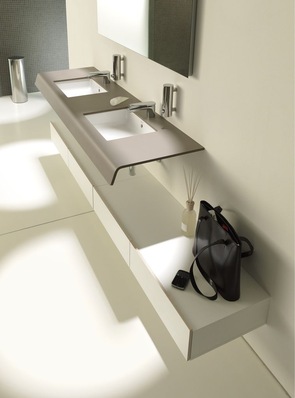 Duravit: Badserie Onto mit Holz als Sympathieträger.