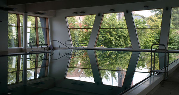 Das Lippe-Bad in Lünen ist eines der ersten Passivhaus-Bäder Europas. (Quelle: Bädergesellschaft Lünen)