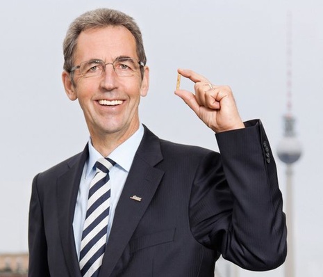 Stephan Kohler ist neuer Pelletbotschafter. (Quelle: DEPI)
