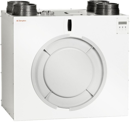 Dimplex: Wohnungs­lüftungsgeräte mit integrierter FeuerstättenSicherheitsfunktion.