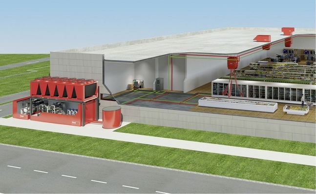 Hoval EcoLine zur energetischen Optimierung von Supermärken