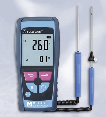 Afriso-Euro-Index: Temperatur-Handmessgerät TMD7.