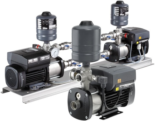 © Grundfos
 Grundfos: Hydromono CME und Hydro Twin CME.