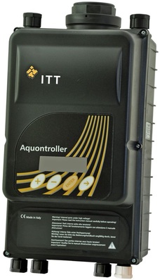 ITT Lowara: Wassergekühlter Aquontroller MMW für Rohrmontage.