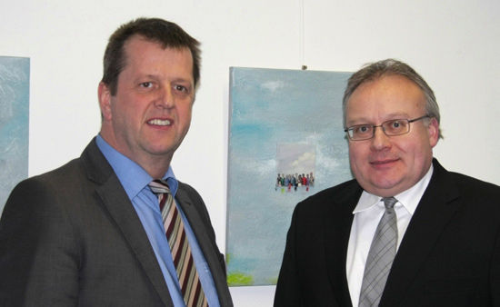 Thomas Steinberger (links) und Dieter Leipoldt, Geschäftsführende Gesellschafter von Inovis Ingenieure.