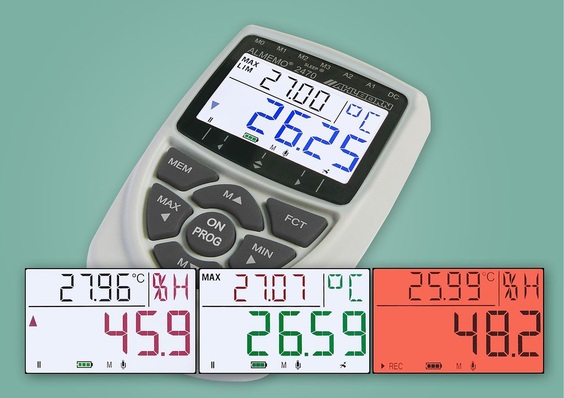 Ahlborn: Universal­messgerät Almemo 2470.