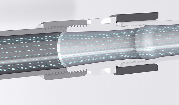 Rehau: Rautitan-SX-Fitting.
