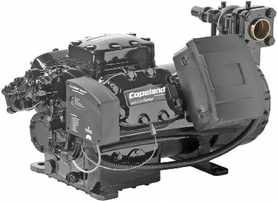 Emerson Climate ­Technologies: Halbhermetischer Hubkolbenverdichter Stream.