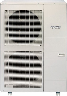 Walter Meier: Kompakte Außeneinheit des Fujitsu VRF-Systems V-II mini.