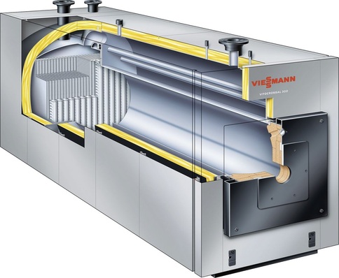 Viessmann: Gas-Brennwertheizkessel Vitocrossal 300.