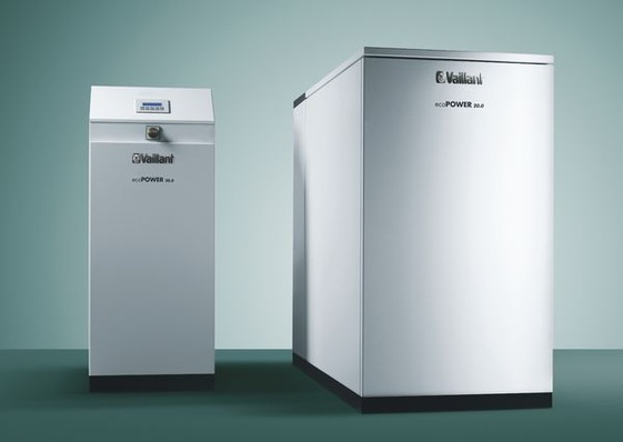 Mit dem von Cogenon produzierten, modulierendem Mini-BHKW ecopower 20.0 hat Vaillant sein KWK-Angebot nach oben erweitert. (Quelle: Vaillant)