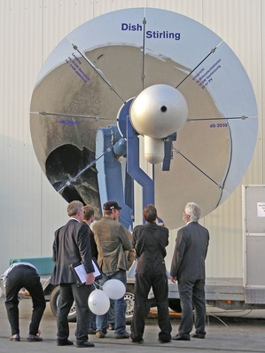 Abb. 1 Die Entwicklung der Stirlingmotor-KWK-Geräte ist nicht nur von Erfolg gekrönt. Sunmachine musste im Mai 2010 wegen „technischer Kinderkrankheiten“ Insolvenz anmelden…
