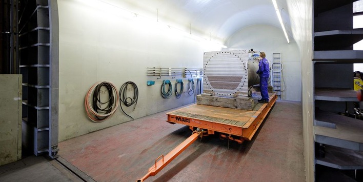 Prüfkammer der Cofely Refrigeration.