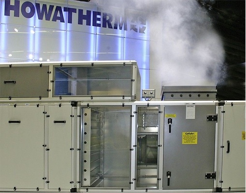 Howatherm: RLT-Gerät System ETA mit erhöhter Temperaturbeständigkeit zur Entrauchung.