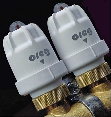 Elektrothermischer Stellantrieb TS+ von Oreg.