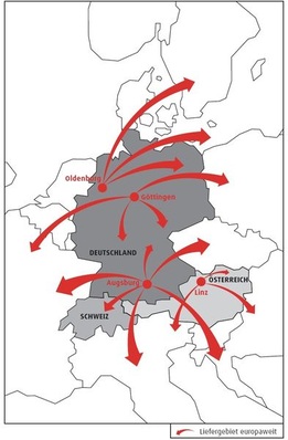 mobiheat-Liefergebietskarte.