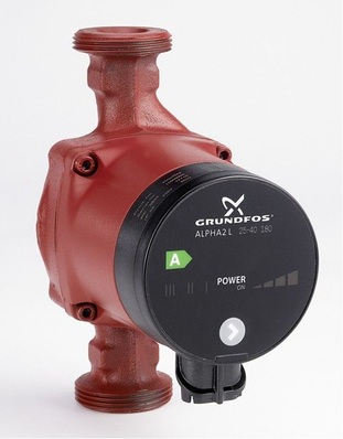 Grundfos: Alpha2 L als hocheffizienter Ersatz der Baureihe UPS.