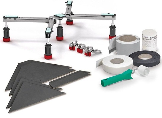 © Mepa
 Mepa: Duschwannen-Set BW-5 Maxi für Stahlwannen.