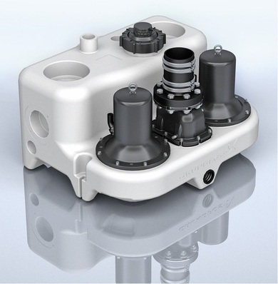 Grundfos: Fäkalienhebeanlage der Baureihe Multilift.