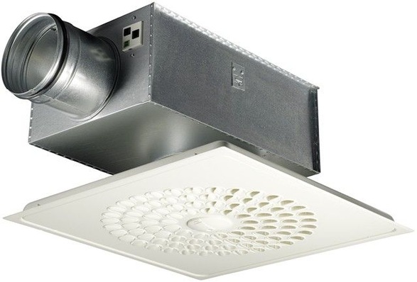 Swegon: Luftauslass Adapt Colibri mit motorisiertem Volumenstromregler.