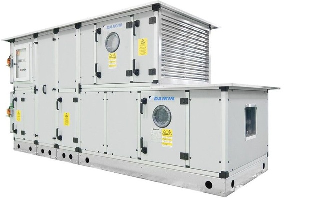 Daikin: Lüftungsgeräte in Modulbauweise.
