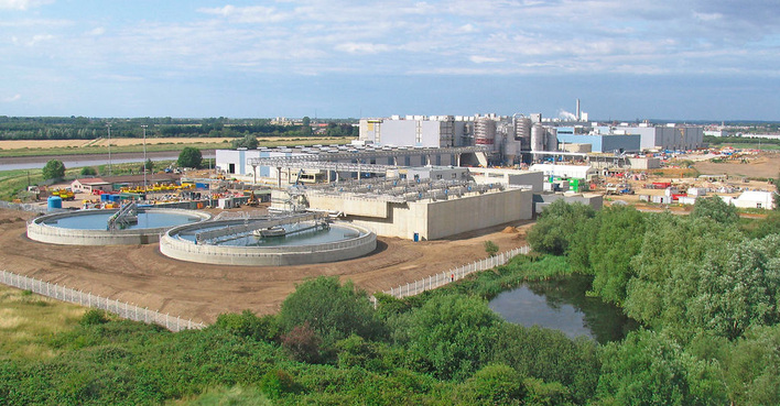 Abb. 1 Die neue Papierfabrik Palm in King’s Lynn wurde innerhalb eines Jahres errichtet.