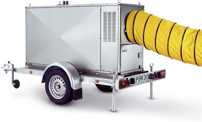 © Remko
 Remko: Öl-Heizzentralen der Serie HTL mit PKW-Anhänger.