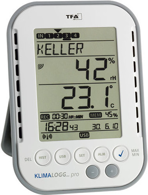 Dostmann: Temperatur-Feuchtelogger TA 140.