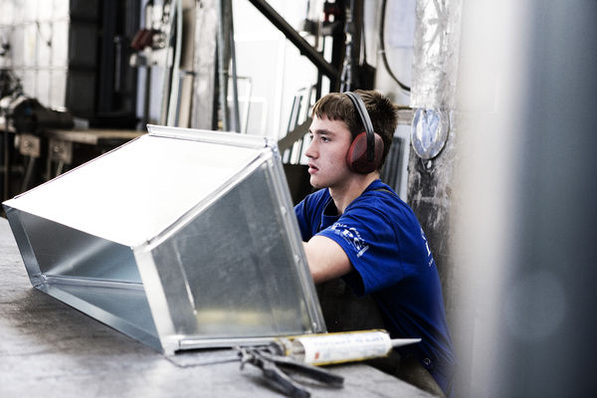 Kanalfertigung bei LBG.