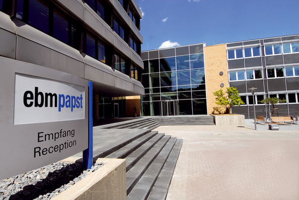 ebm-papst-Zentrale in Mulfingen.