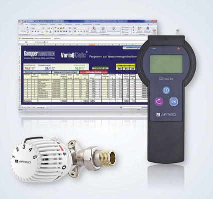 Afriso-Euro-Index: Handmessgerät HMG 01 zum Hydrau­lischen Abgleich.