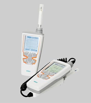 Vaisala: Feuchte- und Temperaturmessgerät Humicap HM40.