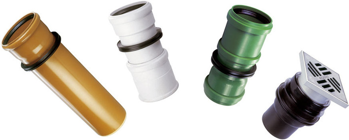 MEA Bausysteme: Druckwasserdichte Meadoc-Rohrdurchführungen.