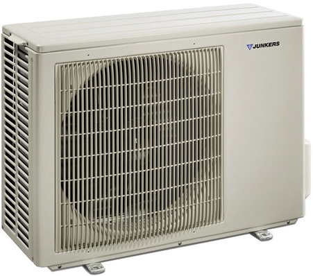 Junkers: Außeneinheit des Hybrid-Wärmepumpensystems Supraeco SAS.