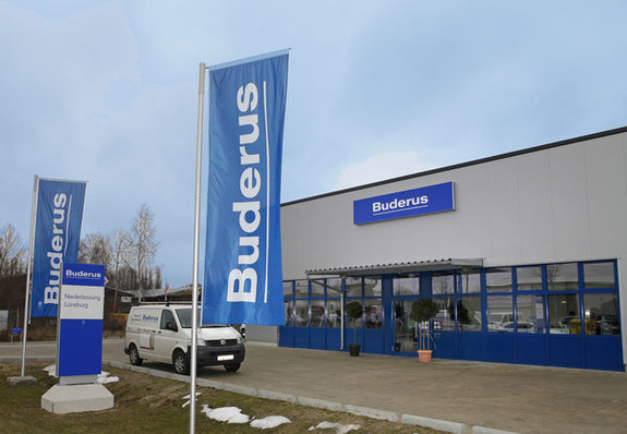 Die Buderus-Niederlassung in Lüneburg.